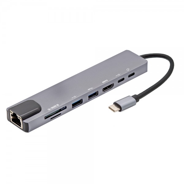 USB-C™ Multiport-Adapter 8-fach