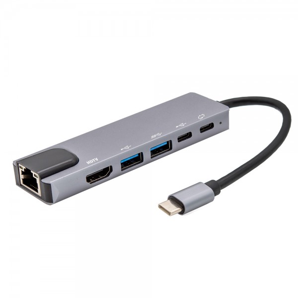 USB-C™ Multiport-Adapter 6-fach